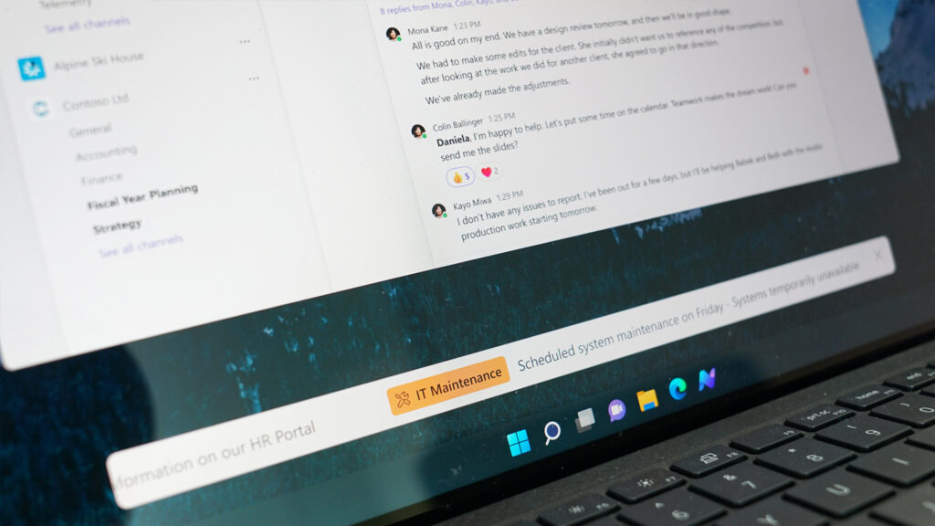 desktop ticker maintenance
