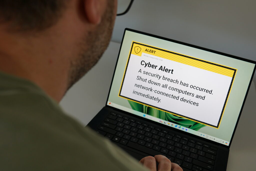desktop alerts cyber alert