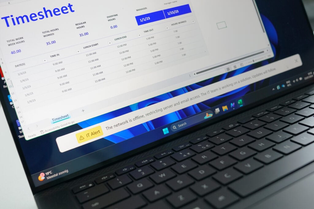 IT Crisis management communication - Ticker