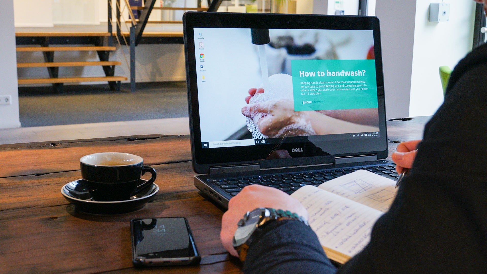 screensaver train employees