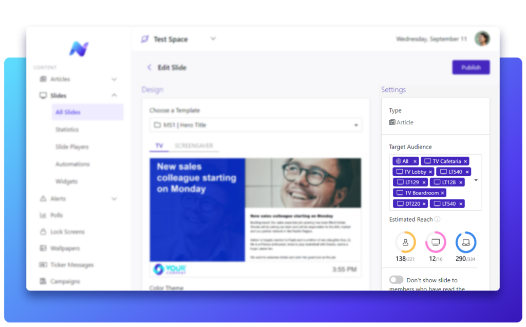 employee communication platform - article overview