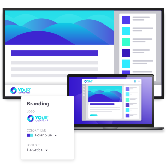 Netpresenter branding feature