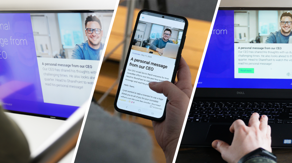 Employee engagement - omnichannel comms