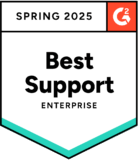 Employee Communications Software Best Support 2025 G2 Badge