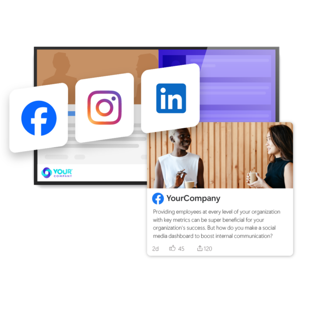 sociak media integrations netpresenter